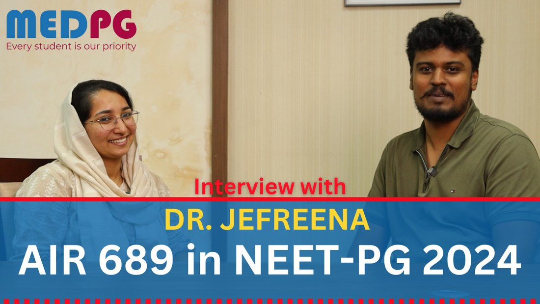 Journey to NEET-PG Success: Dr. Jafreena's Experience at MedPG Campus