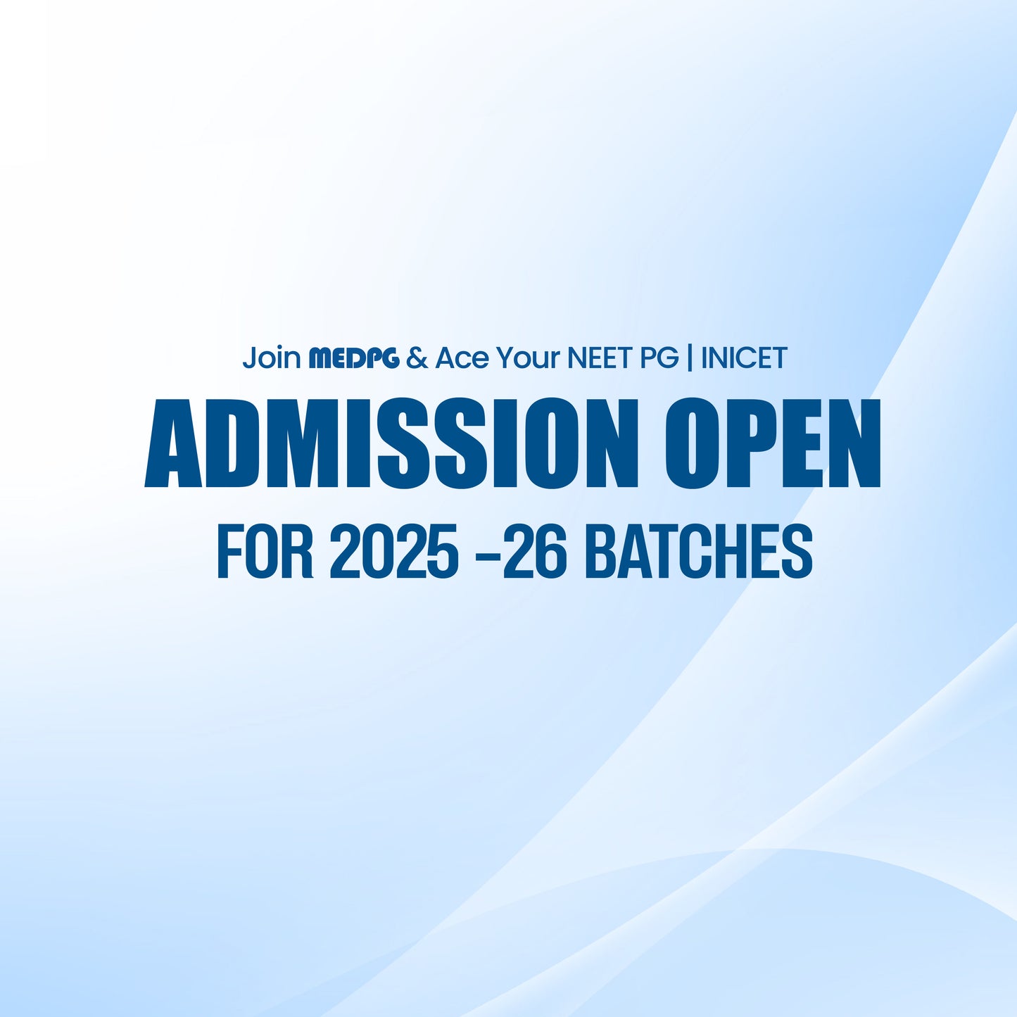 Residential NEET-PG | INICET Program (Regular 2025-26)